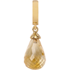 610-G01Citrine , Christina Charm * køb det billigst hos Guldsmykket.dk her